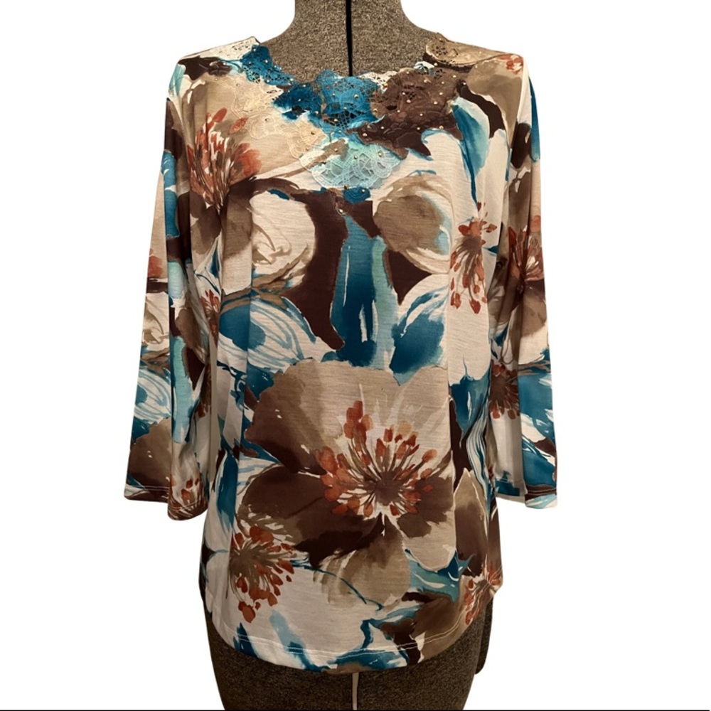 Alfred Dunner Pull-Over Shirt